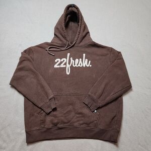 Fresh 22 Hoodie Brown - Sz Large 22fresh